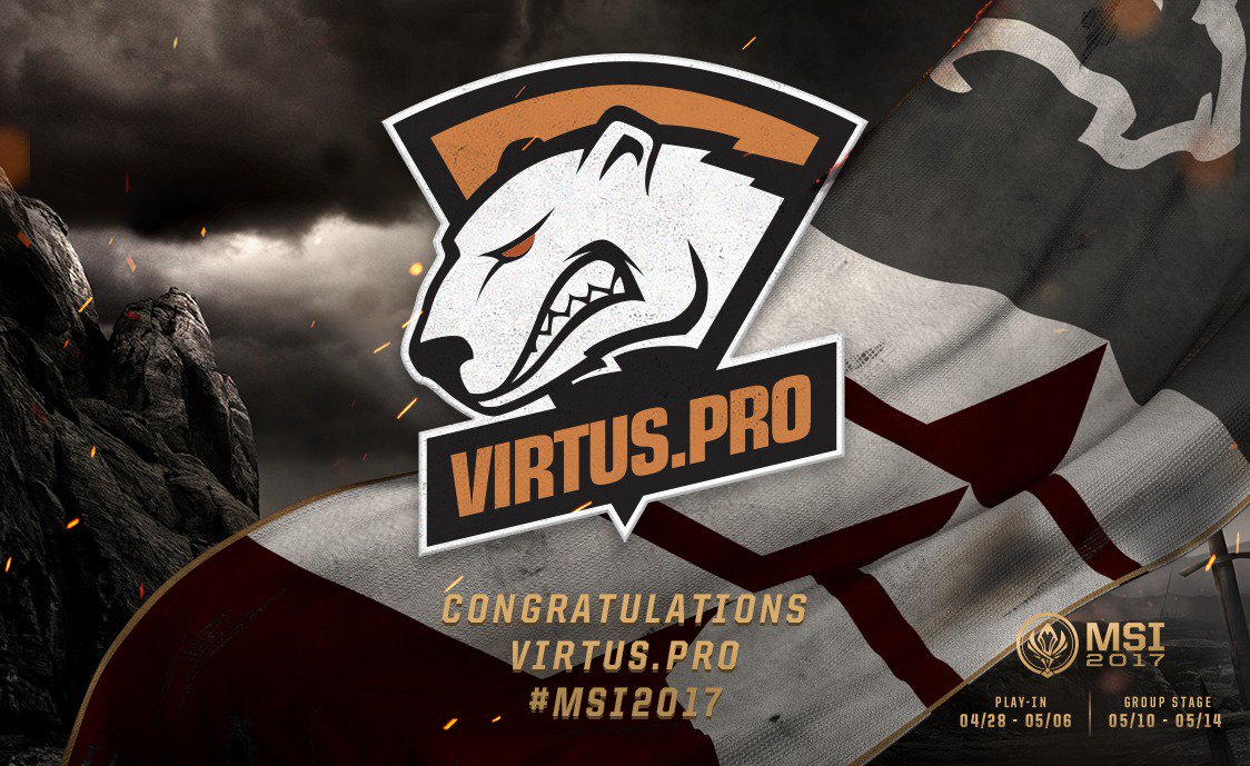 独联体赛区落幕，Virtus.Pro夺冠晋级MSI