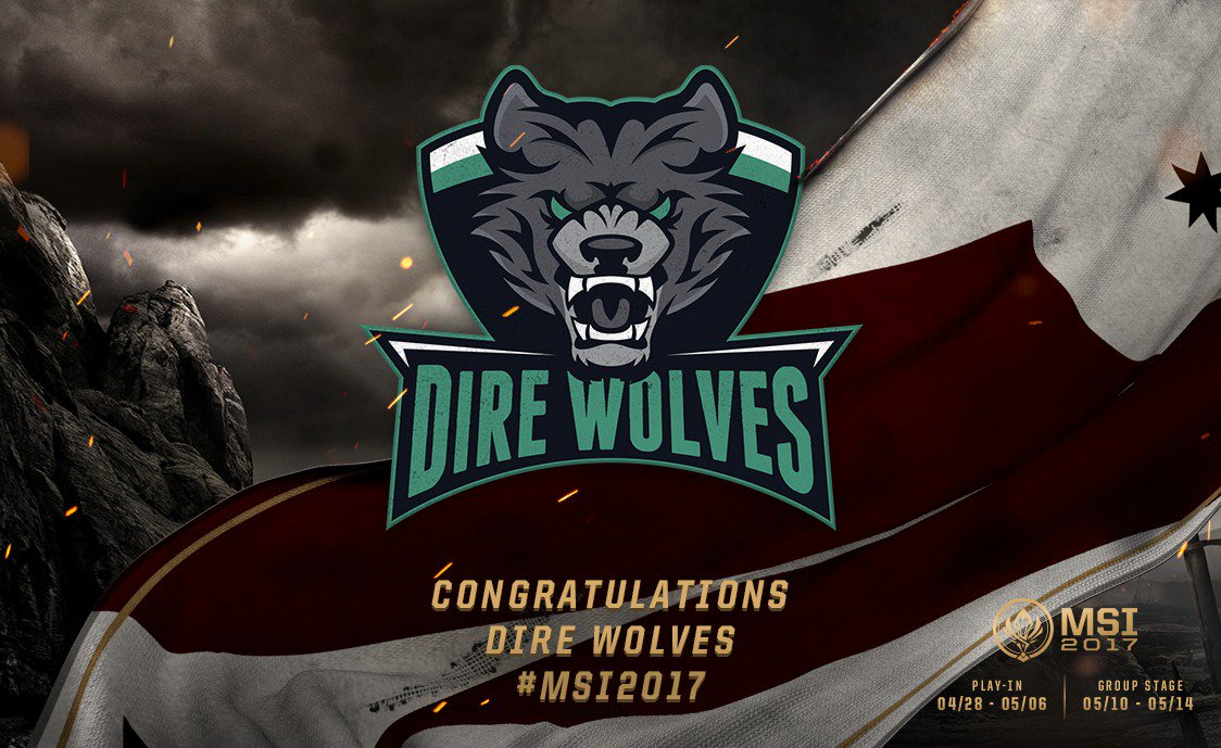 Marines Esports和Dire Wolves成功晋级MSI