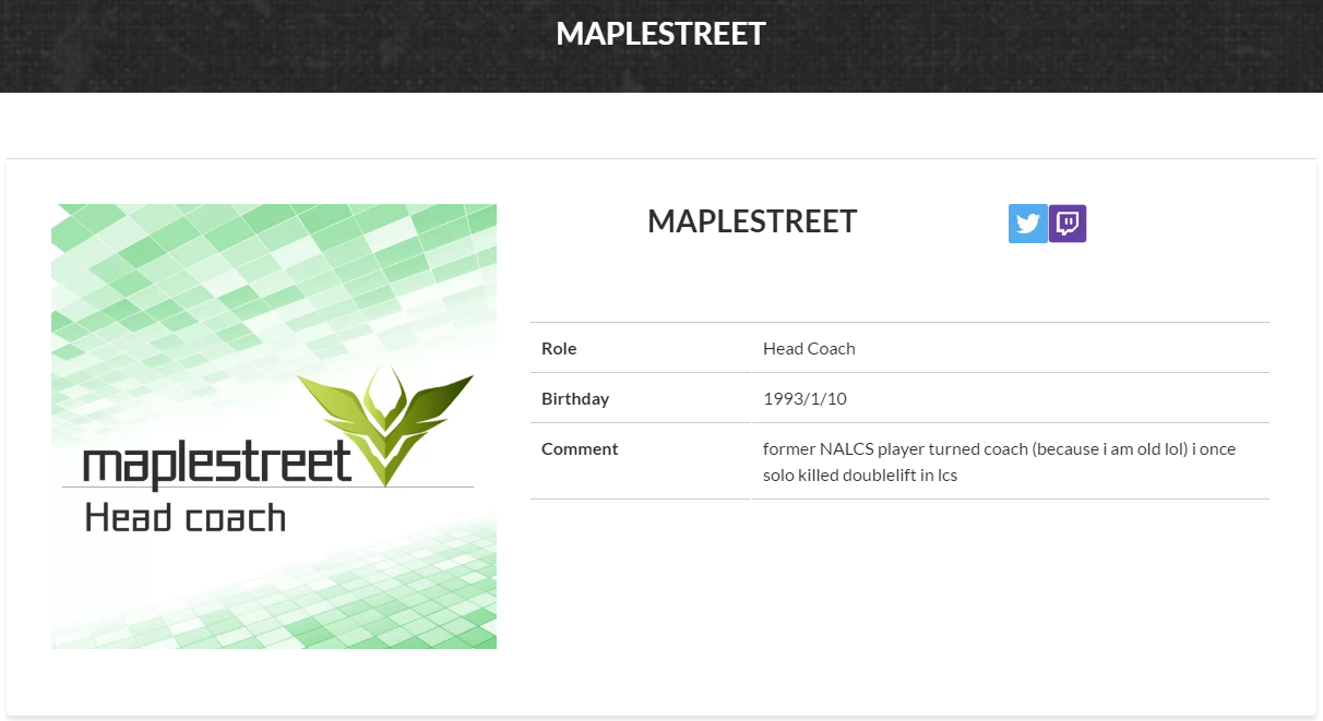 LJL引入北美教练：前LCS选手Maplestreet任V3战队教练