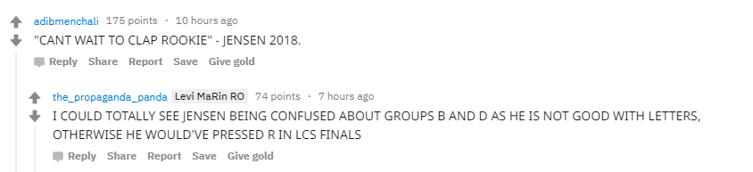 Reddit热议：全球总决赛前网友之间最后的垃圾话