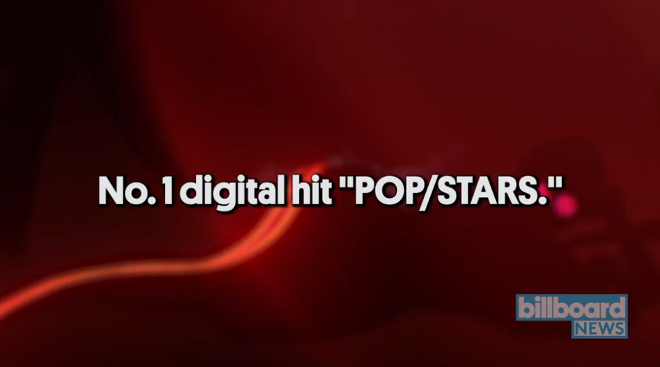 POP/STARS获Billboard全球数字音乐销售榜第一