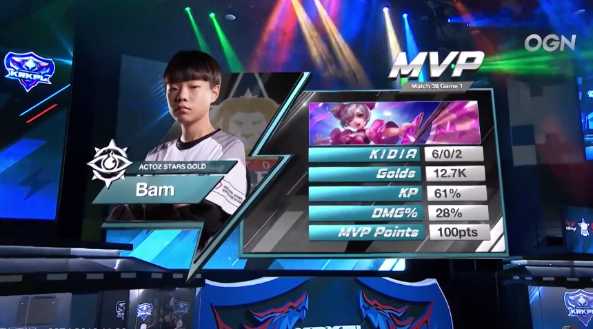 [战报] Noth达摩一拳定乾坤 Bam中单首秀两联MVP