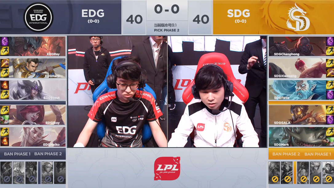 [战报] EDG19分钟速战速决2:0SDG拿下开门红