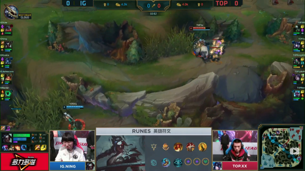 TOP还需继续锤炼——IG vs TOP.Game1复盘分析