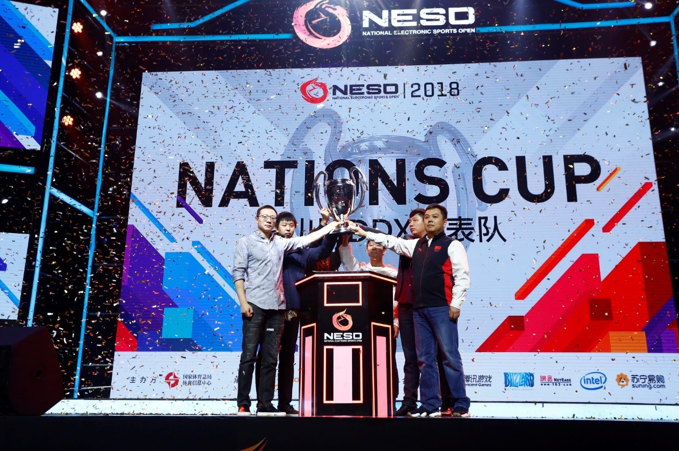 NESO2018完美收官 四川CDDX代表队获得“国家杯”
