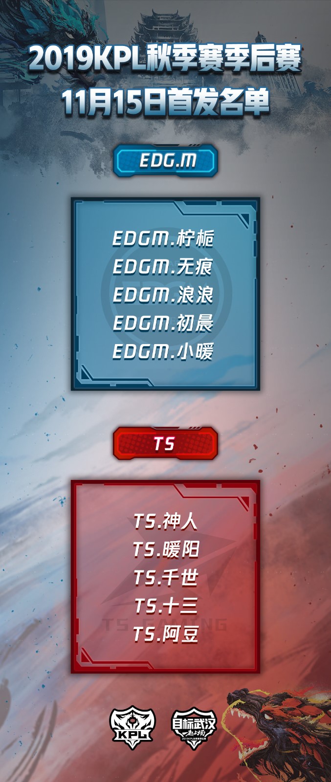 [战报] 团结可以创造奇迹 TS 4:2 EDG.M成功挺进败者组下一轮