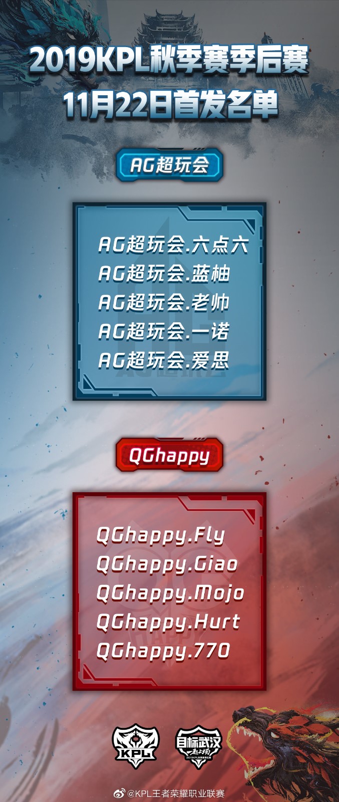 [战报] QGhappy 4:1 AG超玩会成功晋级胜者组决赛