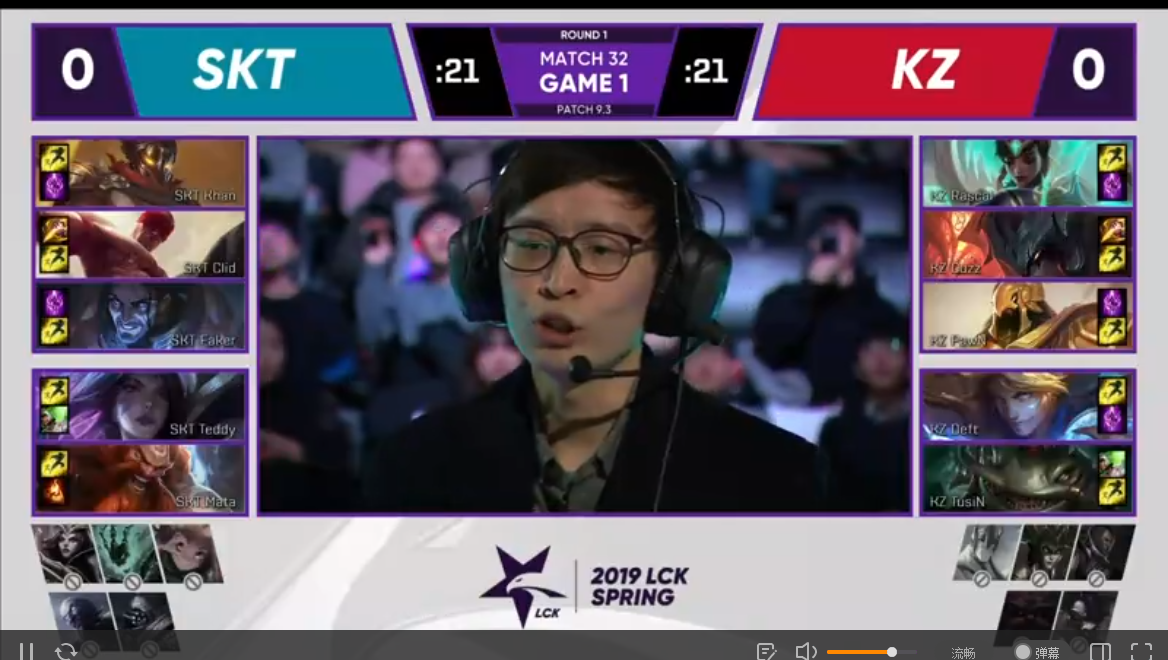 [战报] 剑姬无解单带SKT势不可挡  KZ 1 ：2  SKT