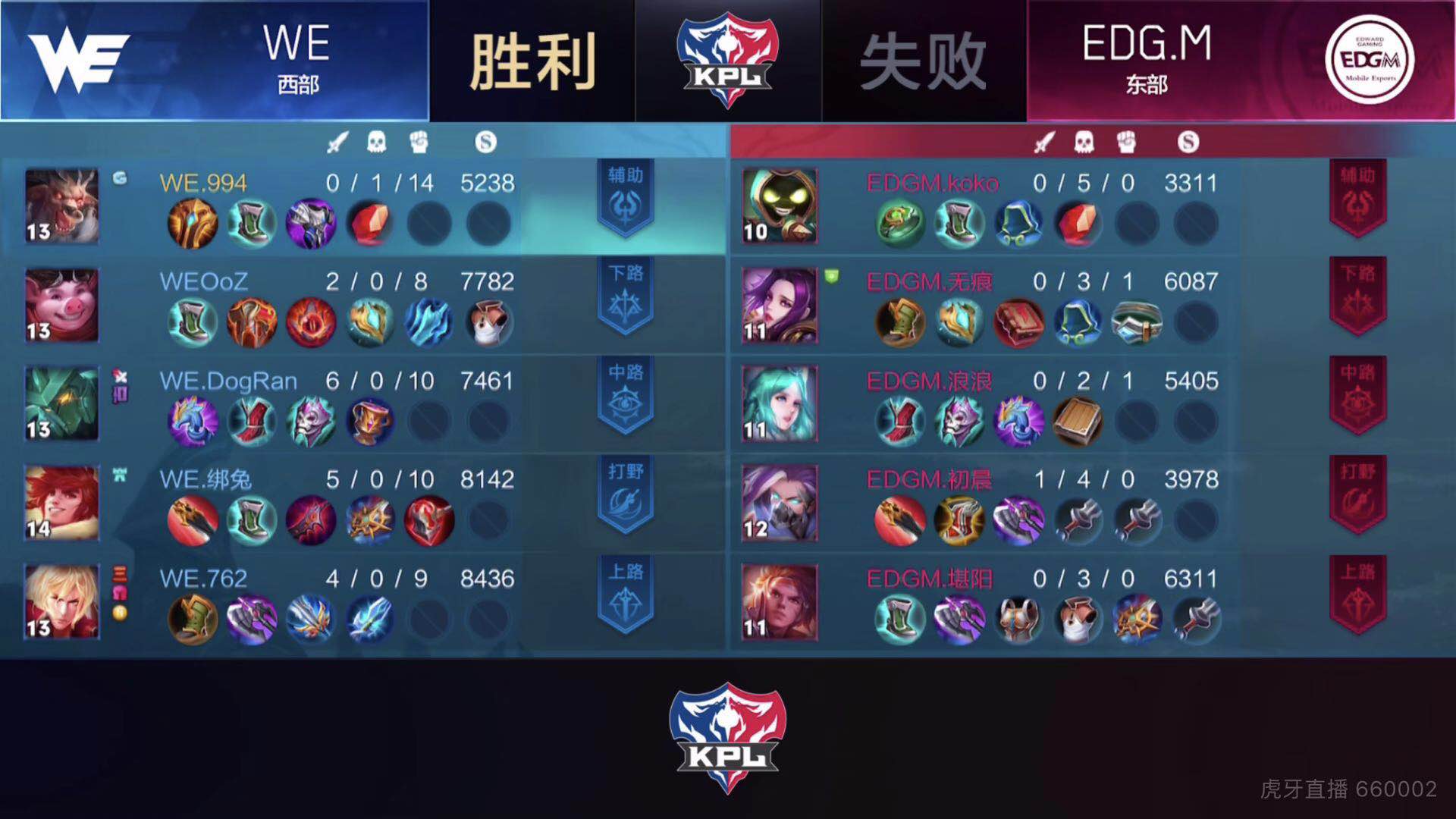 [战报] 鏖战36分钟 EDG.M凭借超强韧性3:2战胜WE