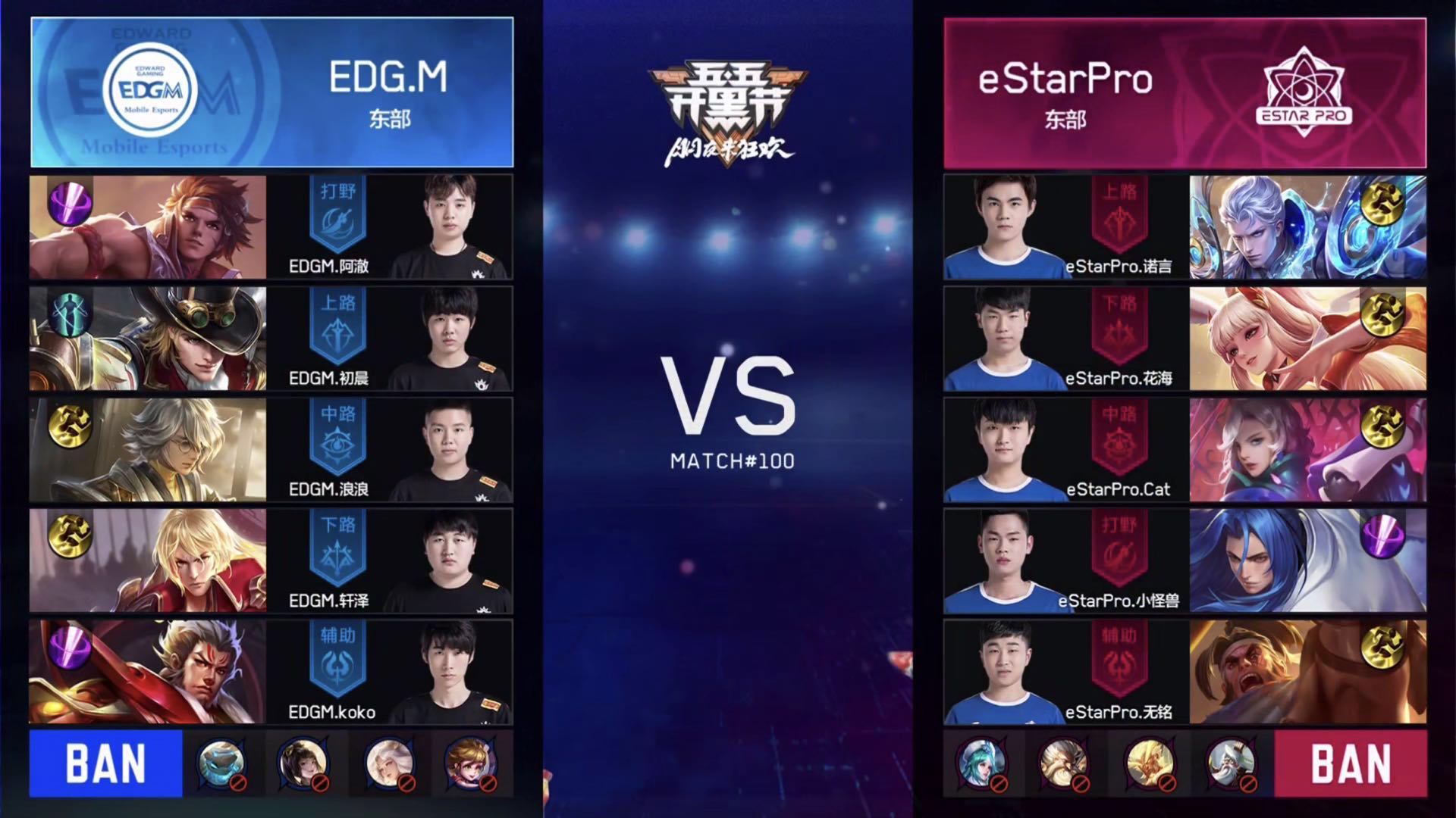 [战报] EDGM三比一战胜东部头名eStarPro 锁定季后赛席位