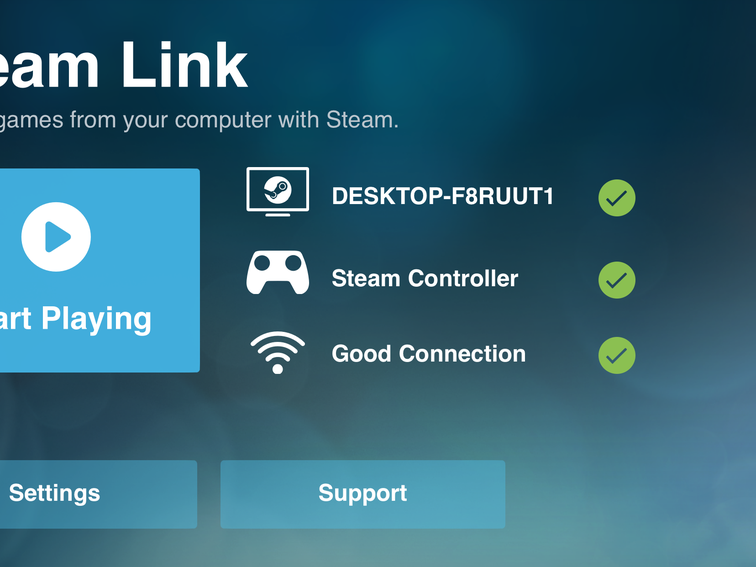 可以躺在床上玩PC游戏了 Steam Link正式登陆iOS