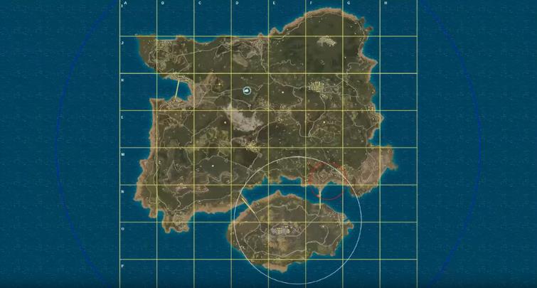 你还记得最初的海岛图吗？网友怀念曾经的PUBG