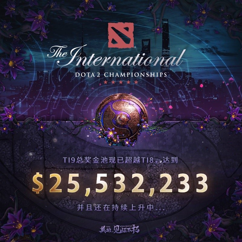 Ti9奖金超越往届 不朽2和全新活动本周六即将上线