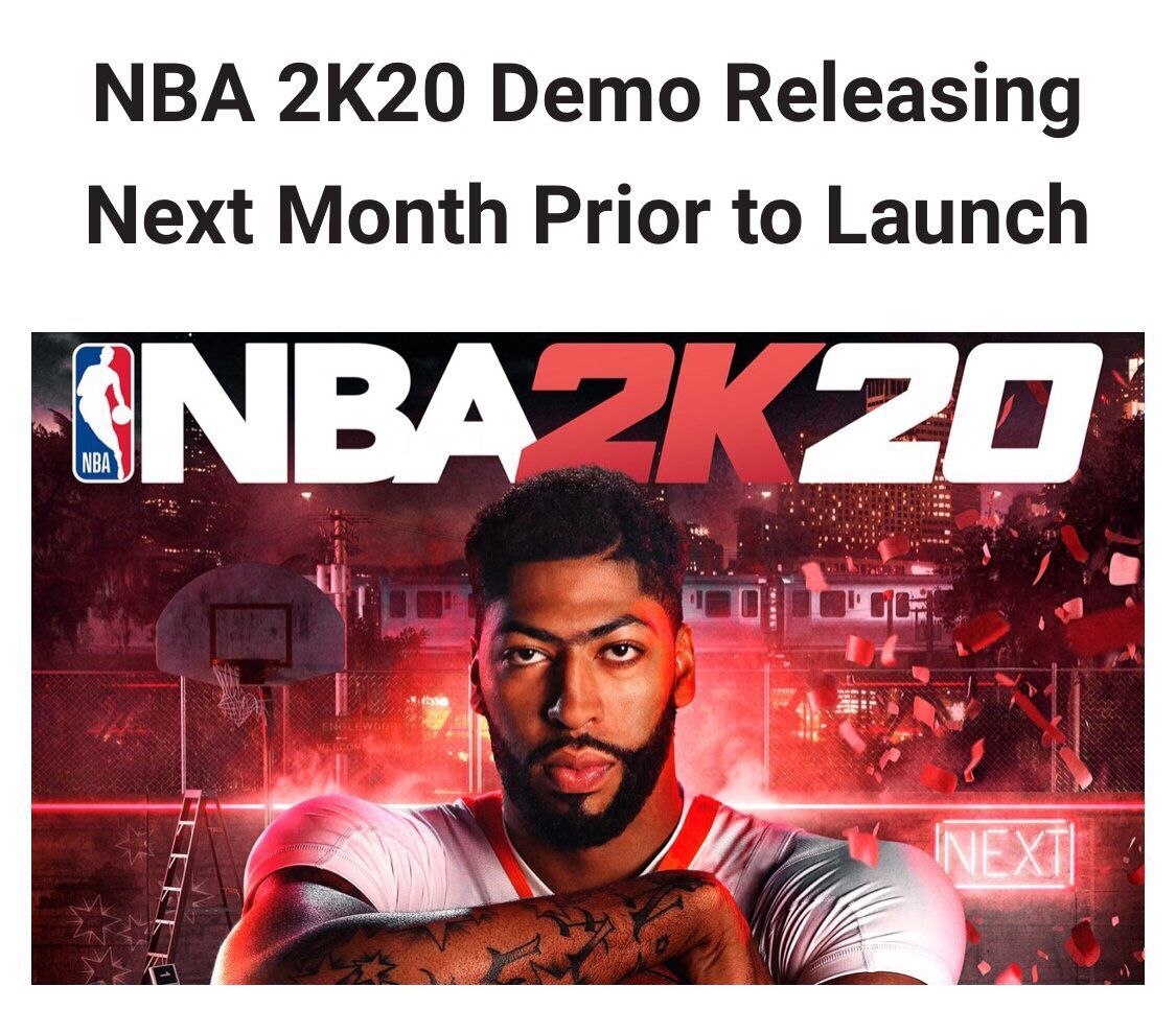 [游戏] NBA 2K20主机版将推出试玩版 8月21日即可下载