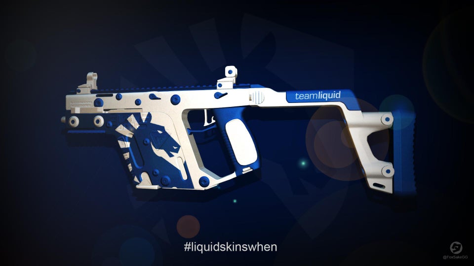  玩家自制Team Liquid Vector皮肤