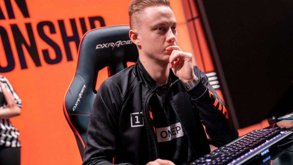 Rekkles吐槽世界赛分组：排名前五的队伍却被分到一组