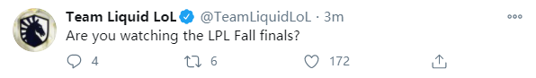TL官推：这就是LPL秋季赛决赛吗