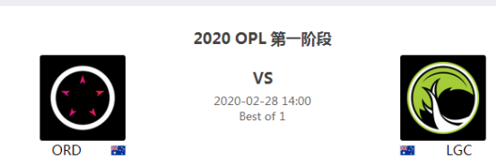      OPL （大洋洲联赛） 2.28 赛事分析竞猜指南