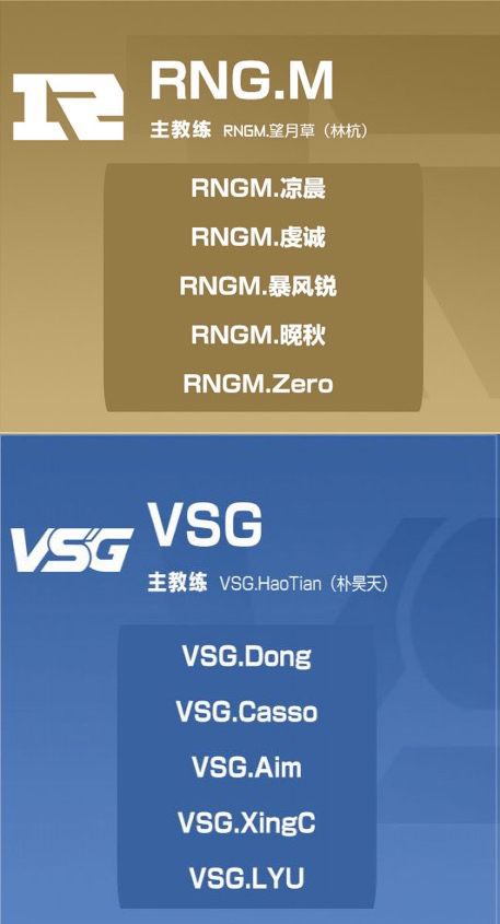 [战报] 星辰伽罗输出爆炸 VSG战胜RNG.M