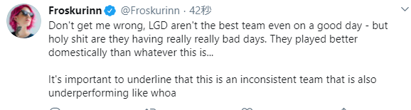 LGD爆冷不敌R7 引外网各方热议