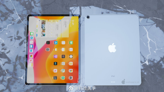 iPad Air 4渲染图曝光
