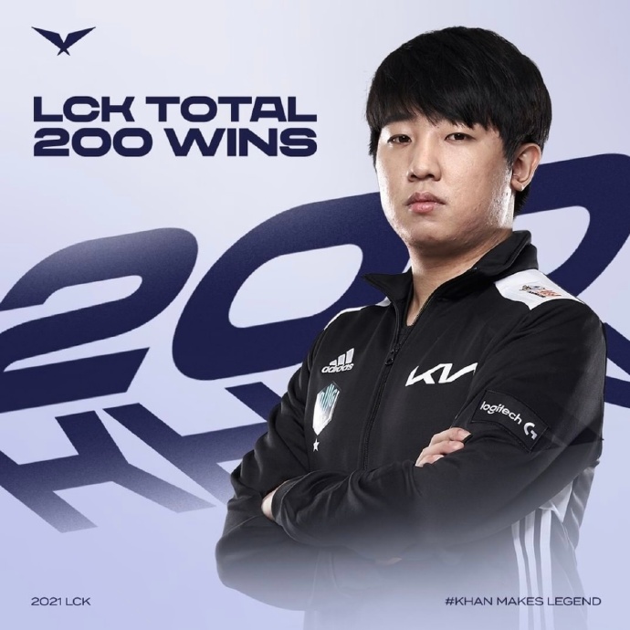 Doran达成LCK 100胜、Khan达成LCK 200胜成就