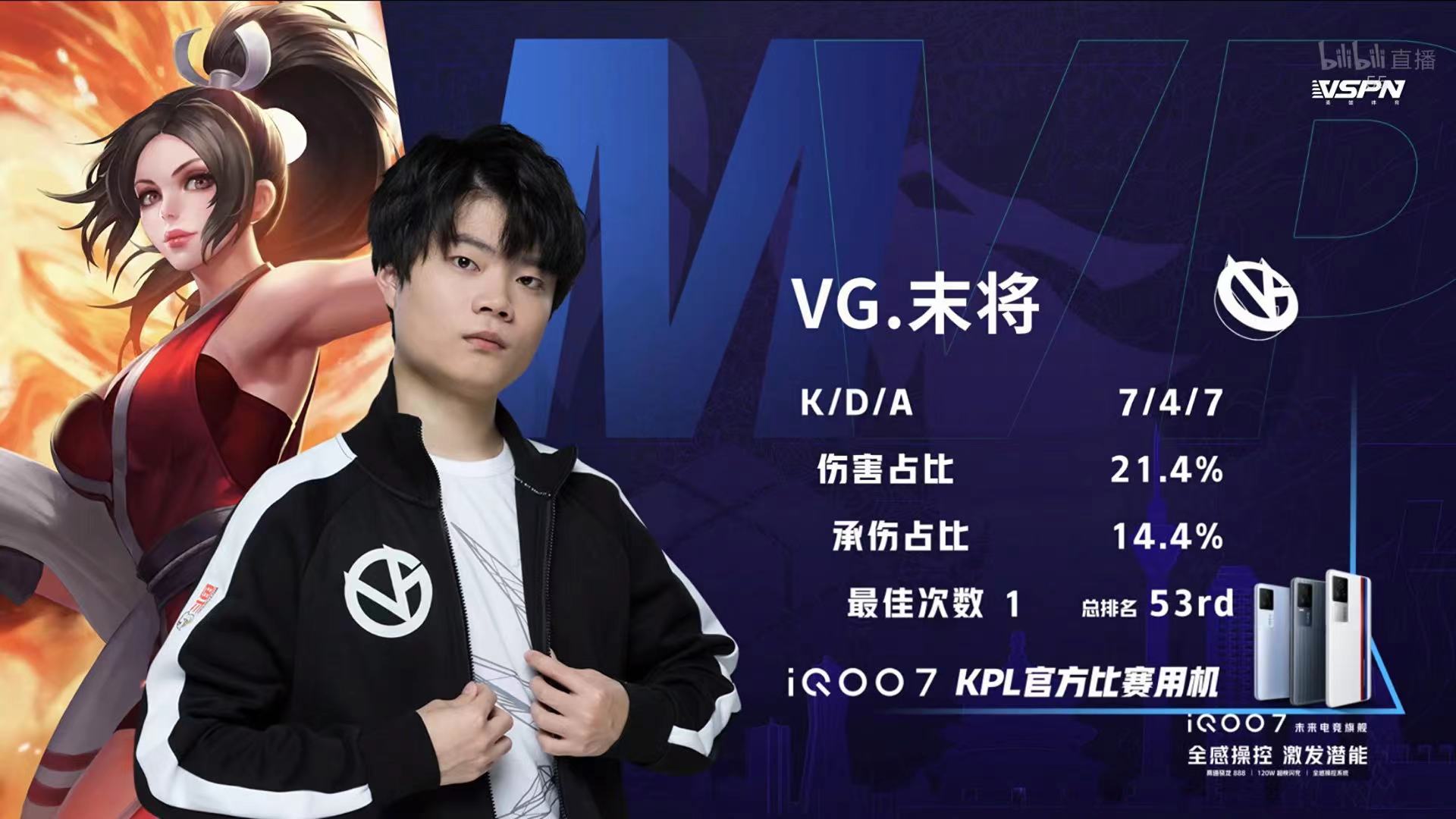 [战报] 上海EDG.M让二追三战胜VG 拿到首场胜利