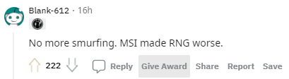 Reddit热议LNG击败RNG：欢迎回家RNG！
