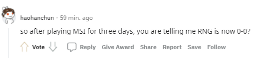 Reddit热议RNG重赛：没想到重赛 韩国拳头这次做的很差