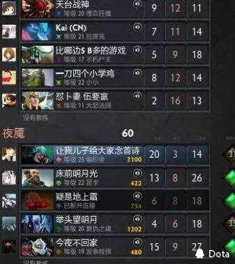 DOTA中遇到的雷人ID：老司机的智慧无穷