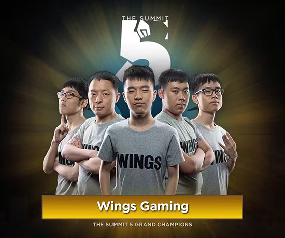 专访Wings:夺冠很开心 TI6希望走更远