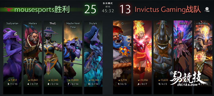 基辅特锦赛正赛首轮：iG打满3局2:1险胜mouz