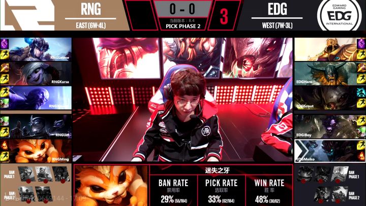 3.11 RNG vs EDG GAME1 复盘分析