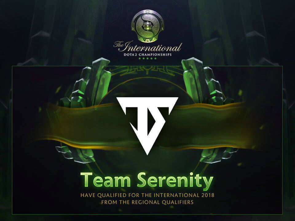 Team Serenity成功突围预选赛，拿下首张TI8门票