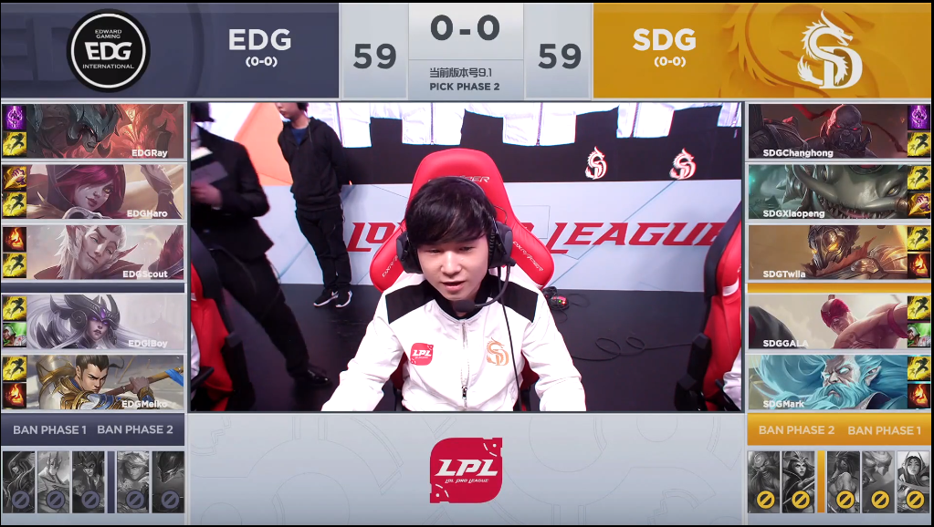 EDGvsSDG：欢迎SDG来到LPL