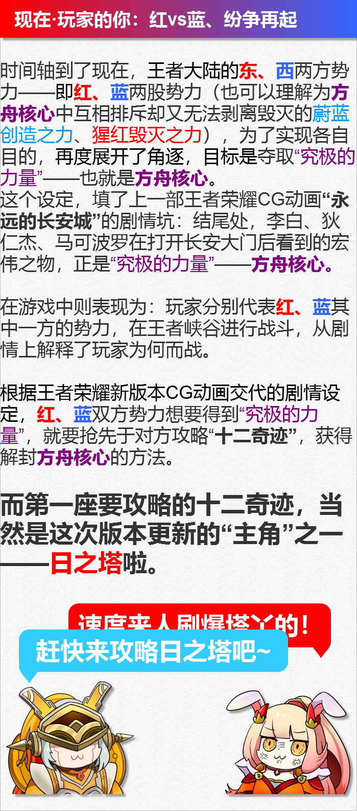 [攻略] 叁分钟带你搞明白王者荣耀新CG中的背景故事