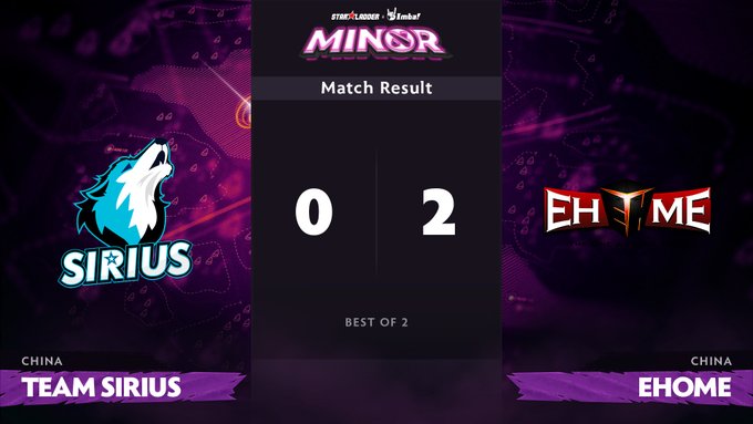 大妈一轮子打飞赛老师，EHOME 2-0击败Sirius