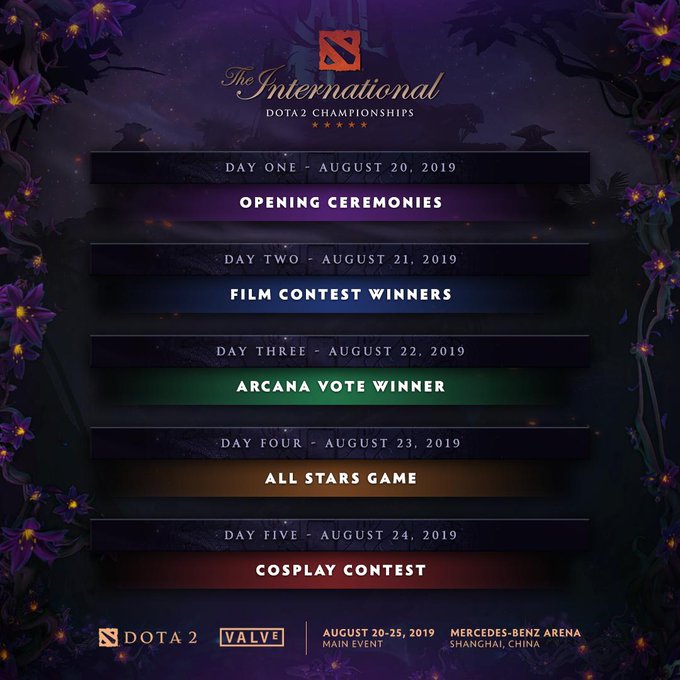 TI9淘汰赛对阵出炉！LGD首战VP，VG对阵TNC