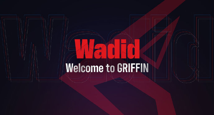 GRF官宣：原G2辅助Wadid加入队伍担任辅助