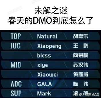 LPL赛事没品图：春天的DMO到底怎么了