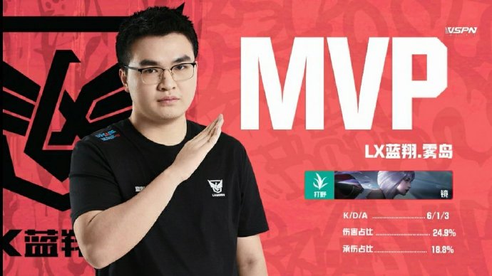 KGL秋季赛昨日小结：白羽打野斩获MVP 蓝翔 3:1 VTG获两连胜