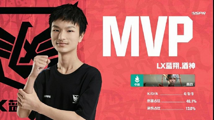 KGL秋季赛昨日小结：白羽打野斩获MVP 蓝翔 3:1 VTG获两连胜