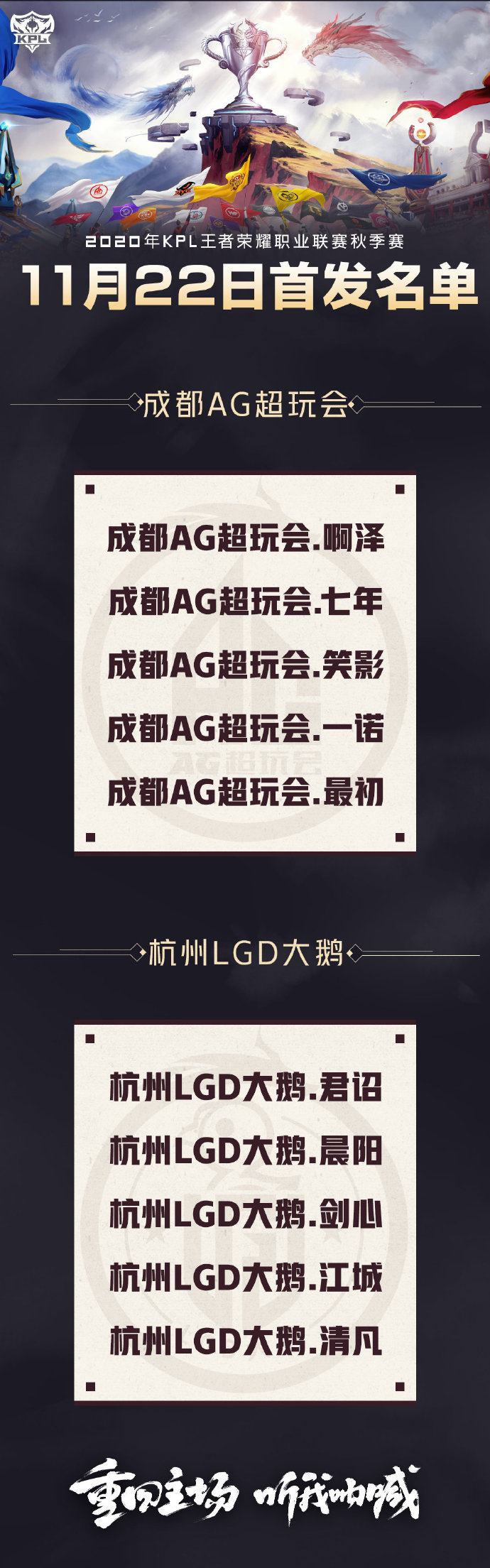 [今日首发] 广州TTG与VG生死大战 杭州LGD大鹅力争胜者组名额