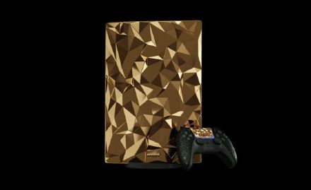 [游戏] 奢侈品工作室将推出全球限量纯金PS5主机
