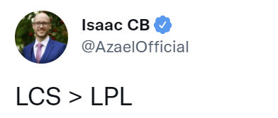 [S11怎么说] LCS解说Azael：LCS > LPL