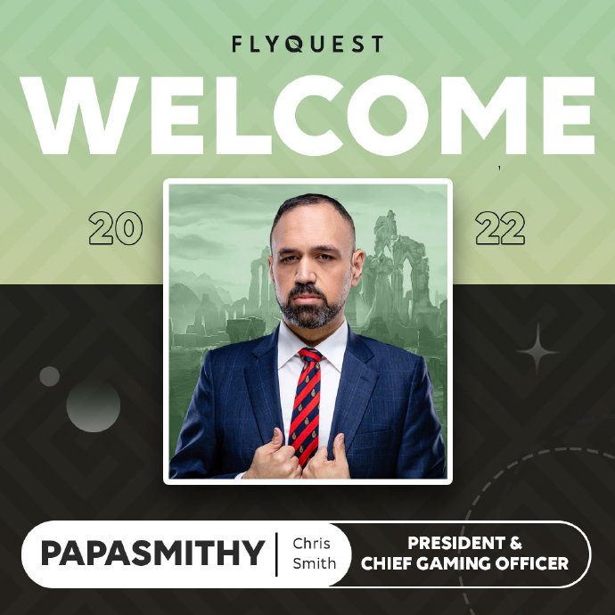 FLY官宣：PapaSmithy担任新总裁及首席游戏官-游竞网