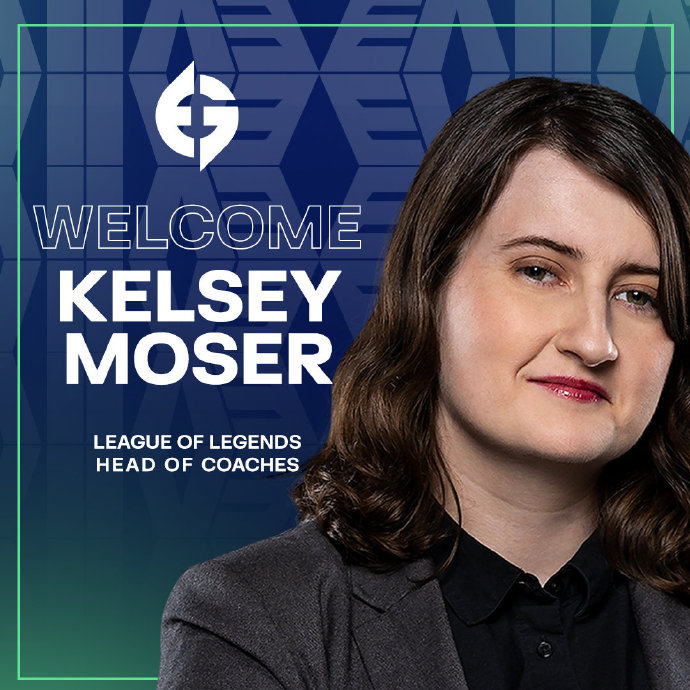 EG官宣新教练：Kelsey Moser
