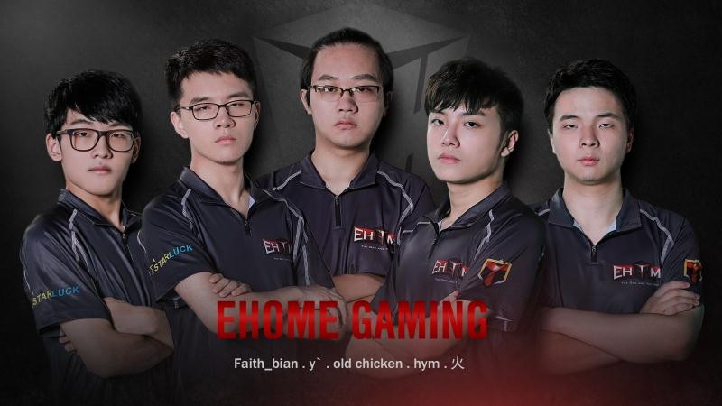 中韩对抗赛DOTA2战队巡礼 EHOME战队出战