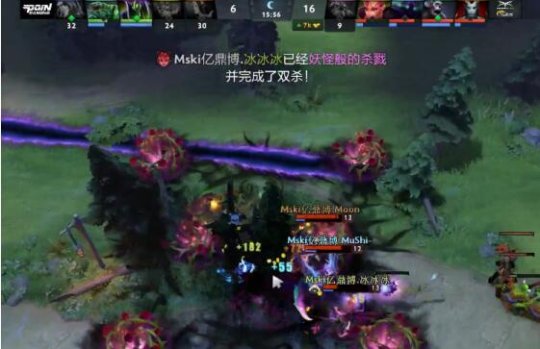 DOTA2 三冰邪影芳灵秀翻全场　Mski轻取弱旅paiN