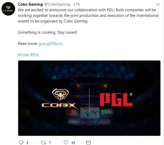 Cobx Gaming将与PGL 举办印度DOTA2联赛
